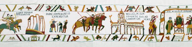 Ending to the Bayeux Tapestry